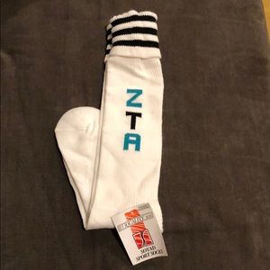 ZTA Zeta Tau Alpha Socks